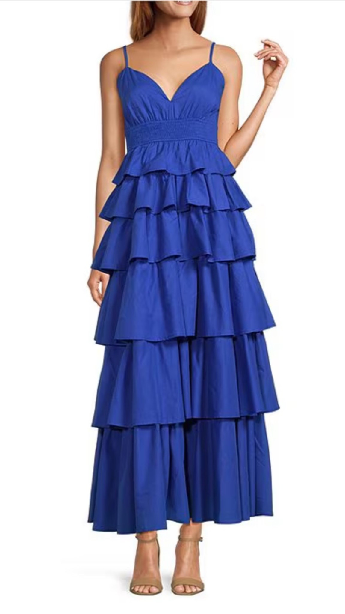 Dillards clearance dress
Sugar lip dress
Mavey Cotton Poplin Smocked V-Neck Tiered Ruffle Maxi Dress
Wedding guest dress

#LTKSaleAlert #LTKParties #LTKWedding