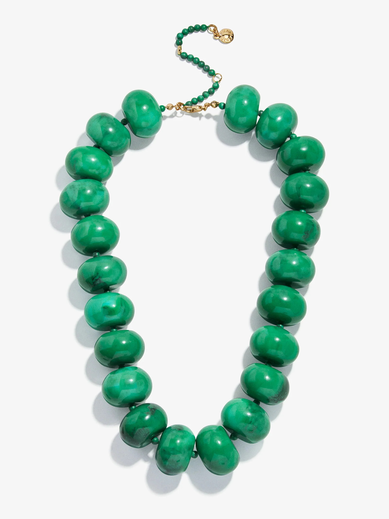 Joan Semi-Precious Necklace - Malachite | BaubleBar