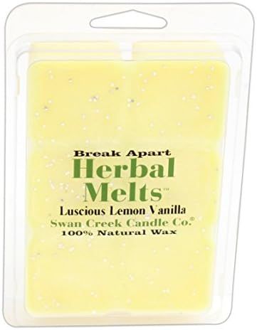 Swan Creek "Luscious Lemon Vanilla" Soy Wax Break Apart Drizzle Melt | Amazon (US)
