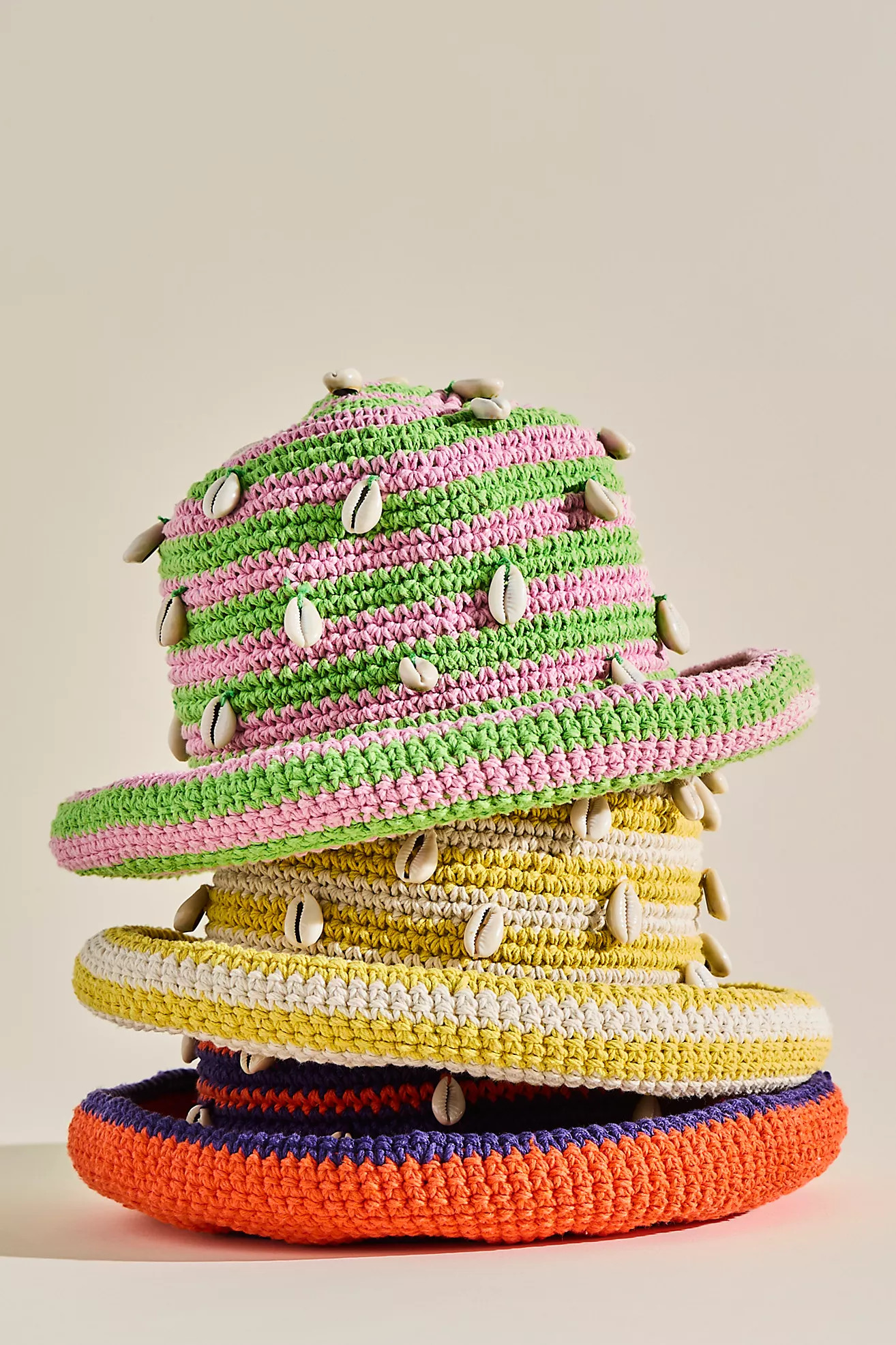 Beta Astral Pora Stripes and Shells Hat | Free People (Global - UK&FR Excluded)