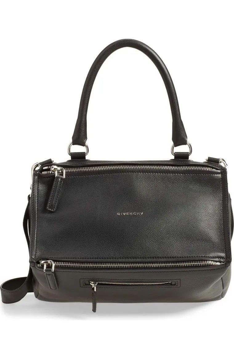 Medium Pandora Sugar Leather Satchel | Nordstrom