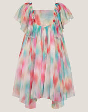 Ikat Flower Tulle Party Dress Multi | Monsoon (UK)