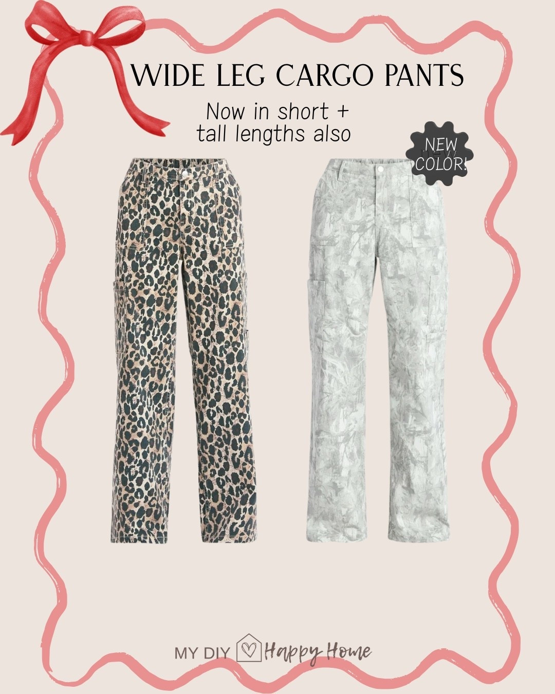 The viral wide leg cargo pants now come in short and tall lengths and the leopard has been restocked along with a new camo pattern!!! 

I wear a small short 


Cargo pants, wide leg pants , new fashion finds, Walmart finds, Walmart fashion, Walmart style 

#LTKootd #LTKMidsize #LTKPetite