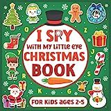 I spy with my little eye Christmas book for kids ages 2-5: A Cute Guessing Game & Coloring Activity  | Amazon (US)