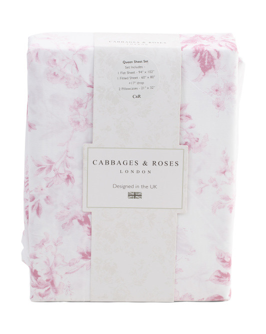 Cotton Alderney Sheet Set | Bed & Bath | Marshalls | Marshalls