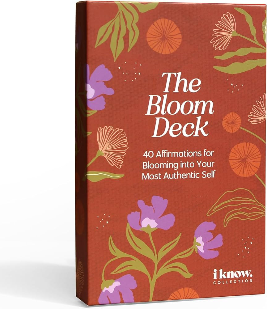 I Know Collection Bloom Affirmation Cards Deck – Beautiful Oracle Cards for Self-Care – Beaut... | Amazon (US)