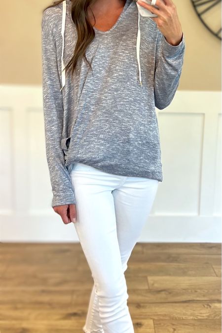 I love this grey top from Amazon because it can be worn with different bottoms and for different occasions! I paired it with white jeans and it is now a perfect casual outfit. I sized one up for an oversized fit.

Amazon finds, Amazon faves, Amazon fashion, casual outfit, casual outfit for moms, outfit idea for moms, loose fitting top, outfit inspo for moms, casual outfit inspo, casual outfit idea, white skinny jeans, modest outfit, fall outfit, fall picks, fall faves

#LTKstyletip #LTKworkwear #LTKSeasonal