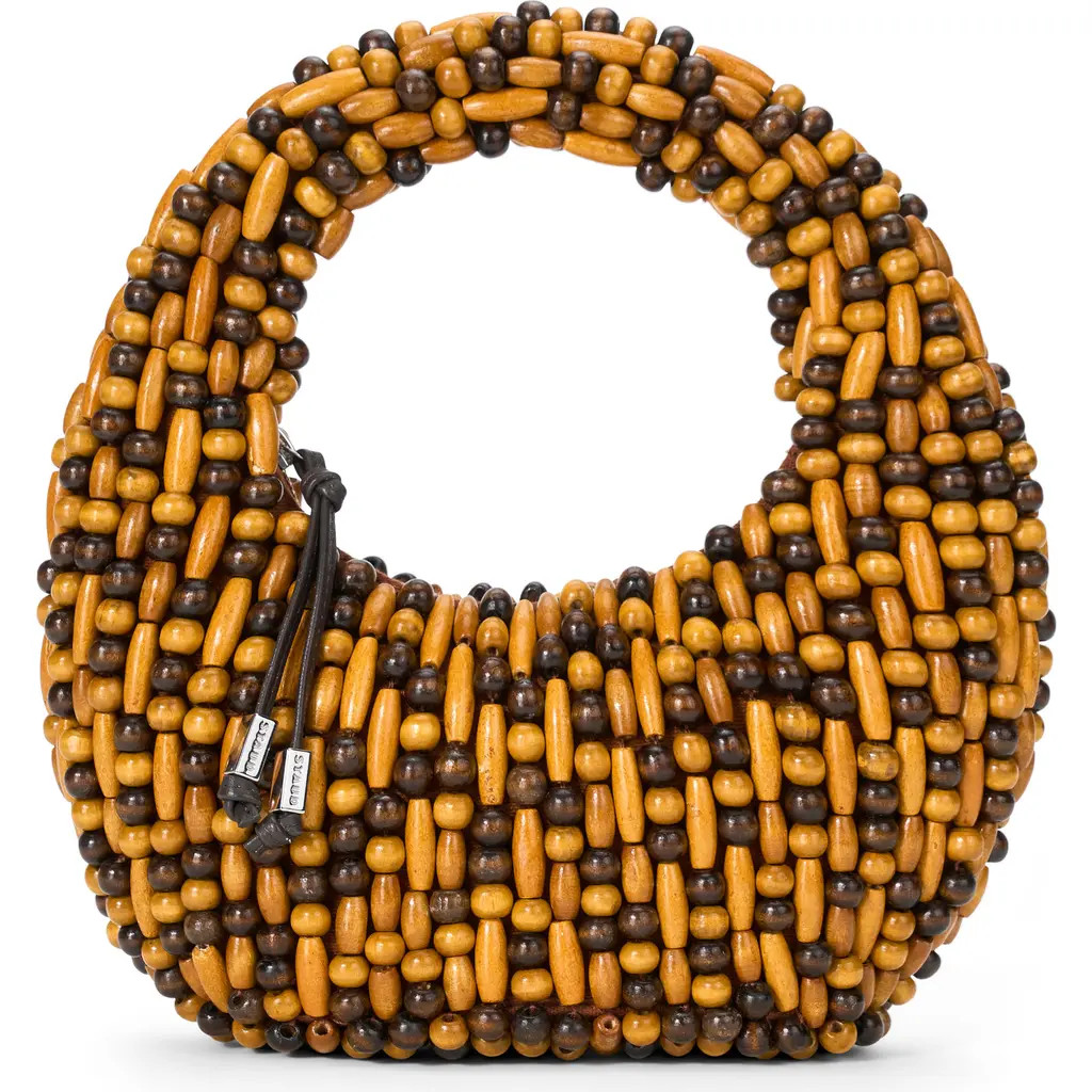 STAUD Reef Beaded Bag in Multi Wood Beads at Nordstrom | Nordstrom