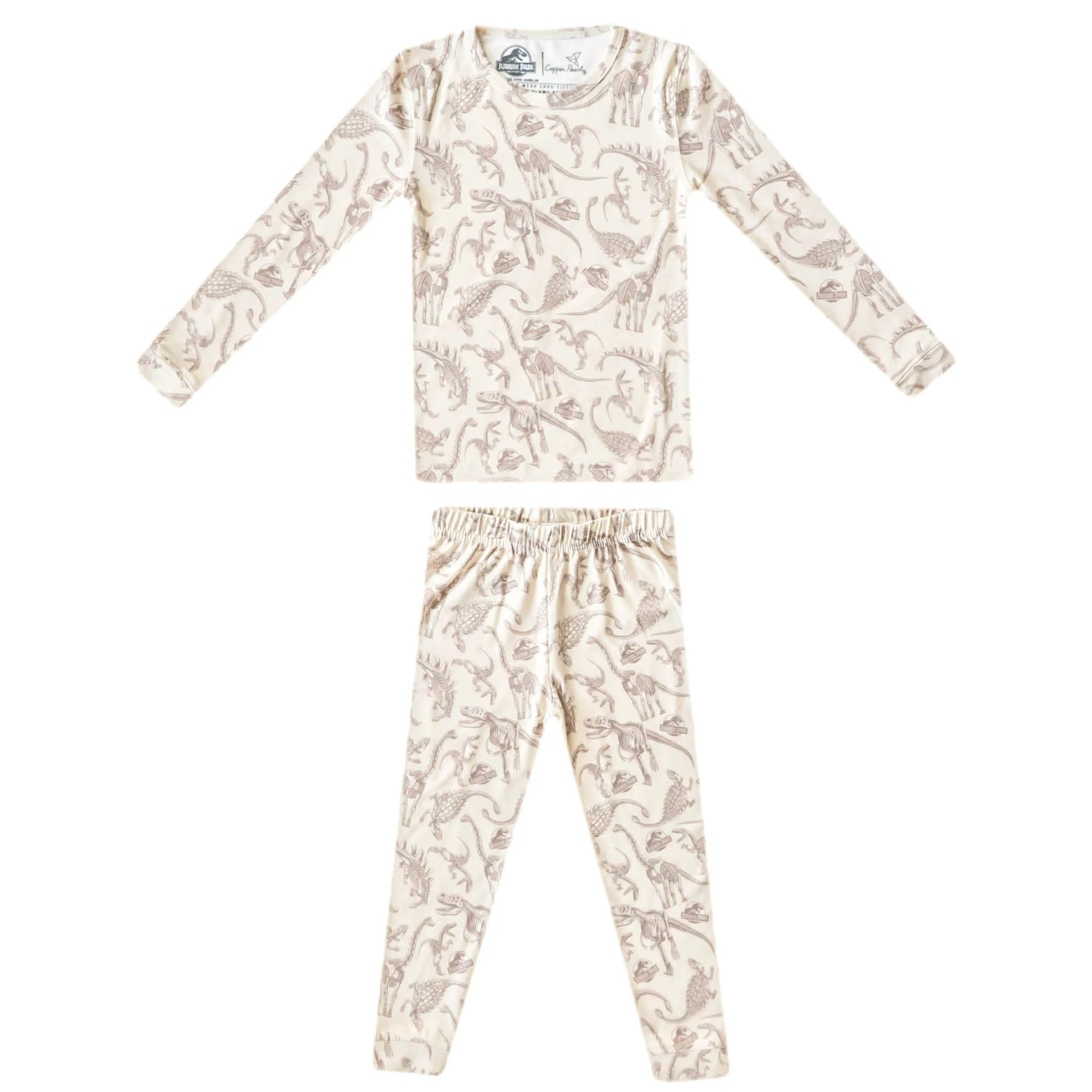 2pc Long Sleeve Pajama Set | Copper Pearl