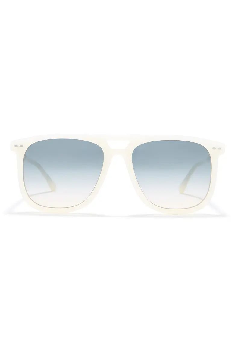 Isabel Marant 56mm Gradient Flattop Sunglasses | Nordstromrack | Nordstrom Rack