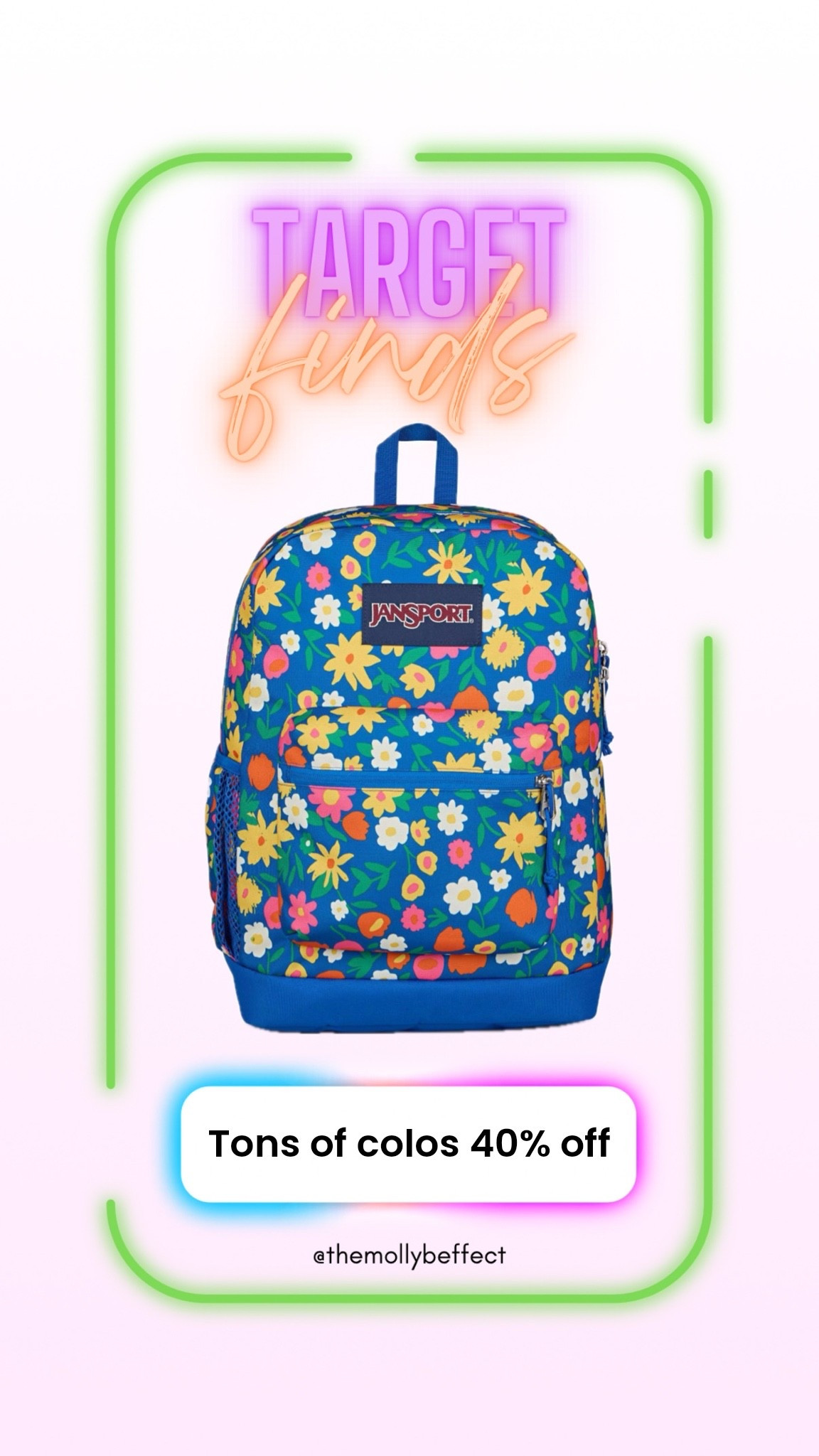Target deal days! Jansport bookbags 40% off!

#LTKSaleAlert #LTKTravel #LTKmomlife
