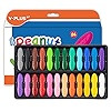 Peanut Crayons for Toddlers, 24 Colors Non-Toxic Crayons, Easy to Hold Washable Safe Toddler Cray... | Amazon (US)