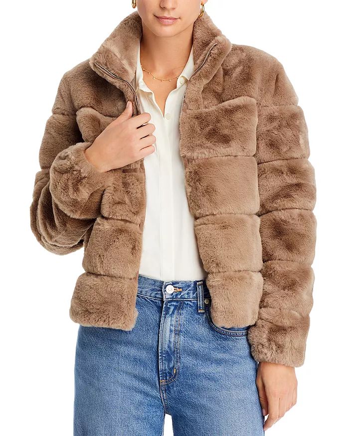 Faux Fur Zip Jacket | Bloomingdale's (US)