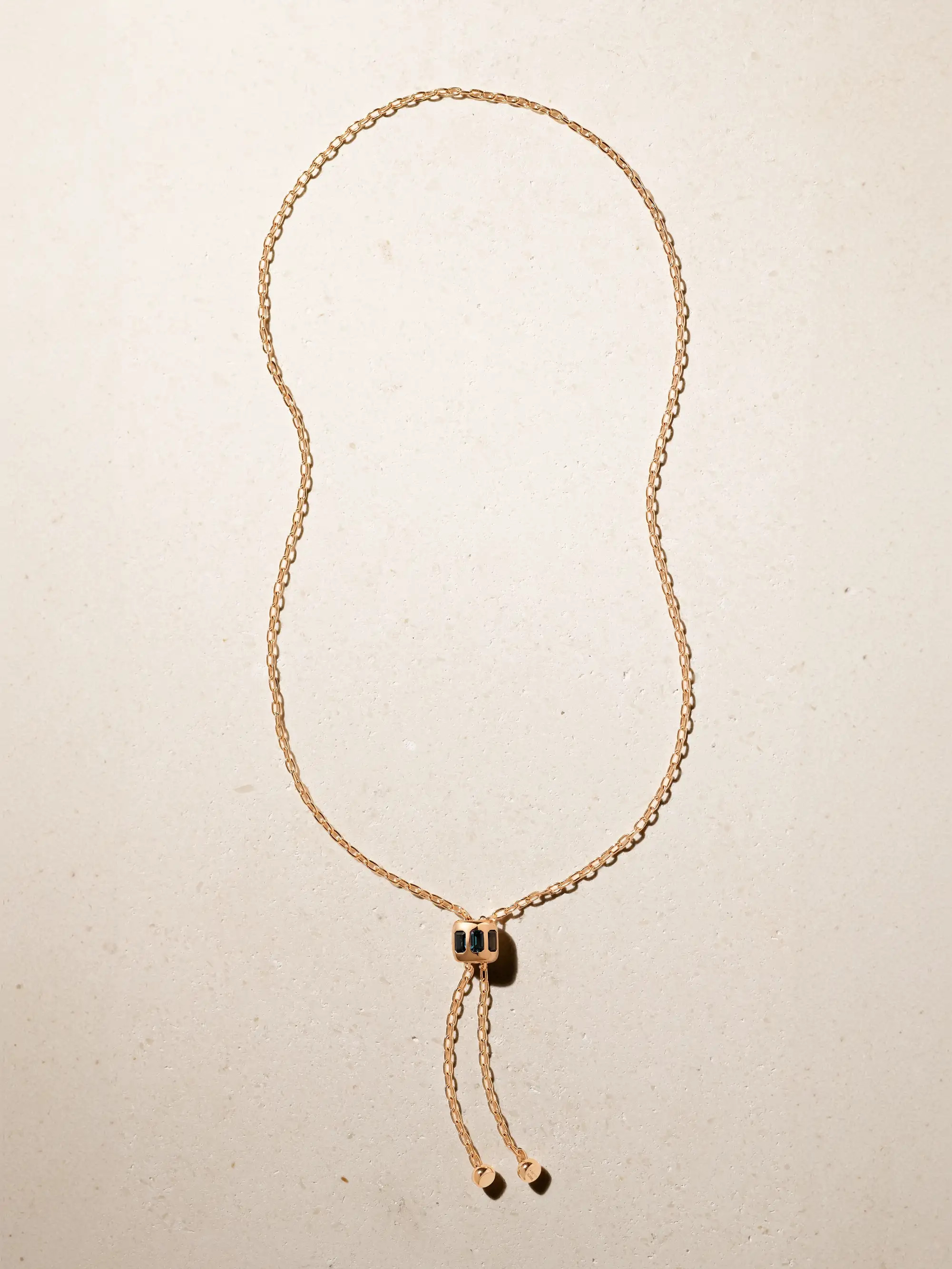 Iconica 18-karat rose gold topaz necklace | NET-A-PORTER (US)