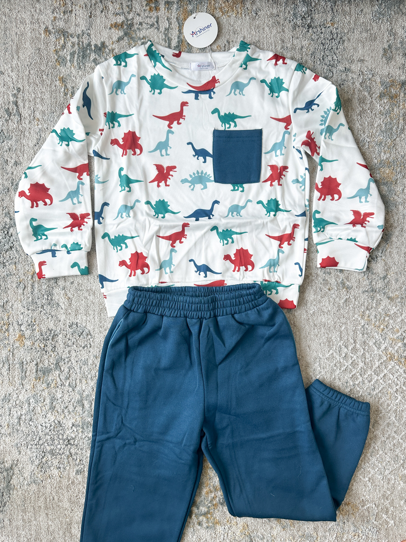 Keep him warm and comfy in the easiest (and cutest) way ❄️✨ with this boys fleece sweatshirt & pants outfit set! Designed with soft, cozy fabric and a relaxed fit, it’s perfect for playtime, outings, or lounging in comfort all day 💖👕. With matching pieces that make getting dressed simple, it’s an easy go-to for cooler days 👀✨. Trust me, this is the kind of outfit he’ll want to wear on repeat 💕

#boysfashion #kidsstyle #fleeceoutfit #comfyclothes #everydaywear #kidsfashion #cozykids #outfitinspo #casualstyle #styleinspo #ootd #cuteoutfits #fashionkids #stylishkids #kidsootd #ltkkids #ltkfinds #outfitideas #wardrobegoals #fashionmusthave #playtime #coolweatherstyle #dailyessentials #kidswear 

 