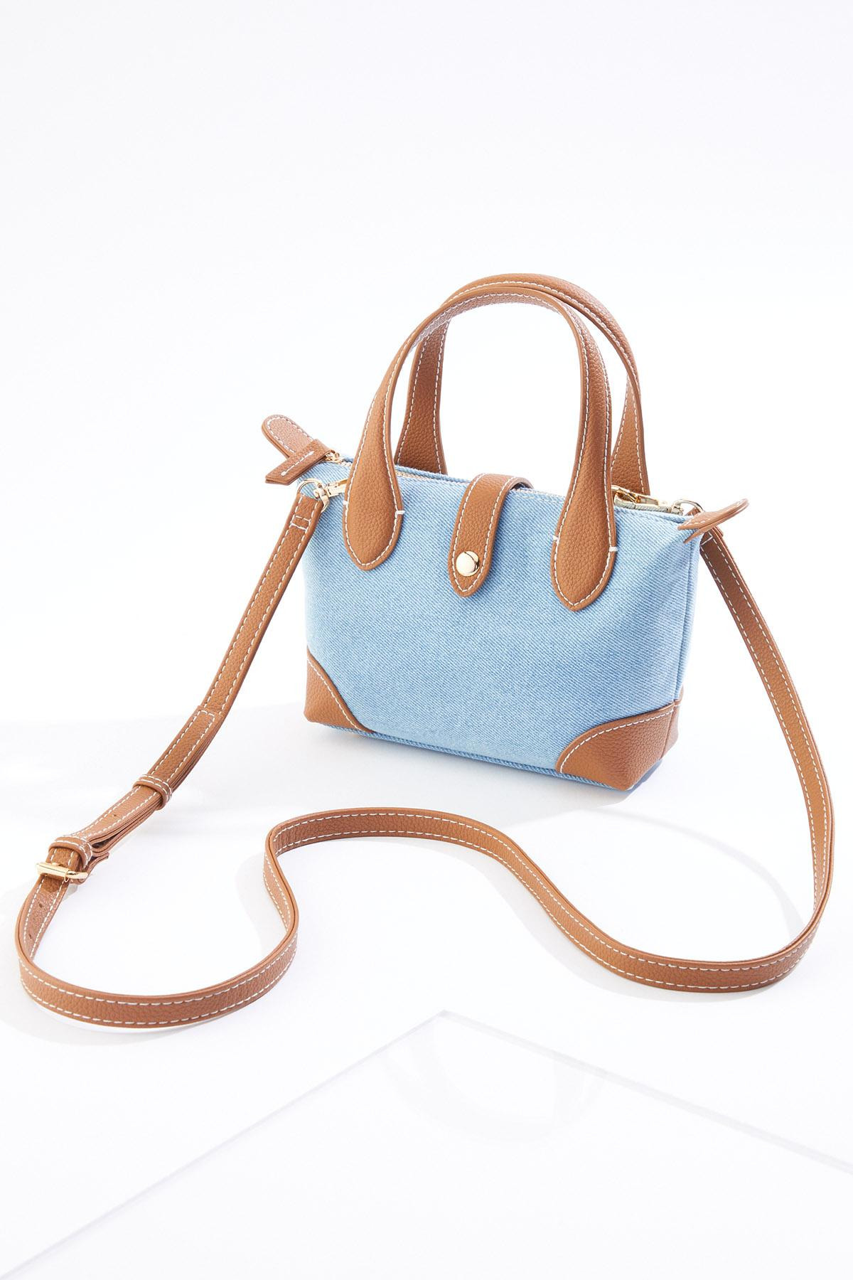 Denim Mini Crossbody | Cato Fashions