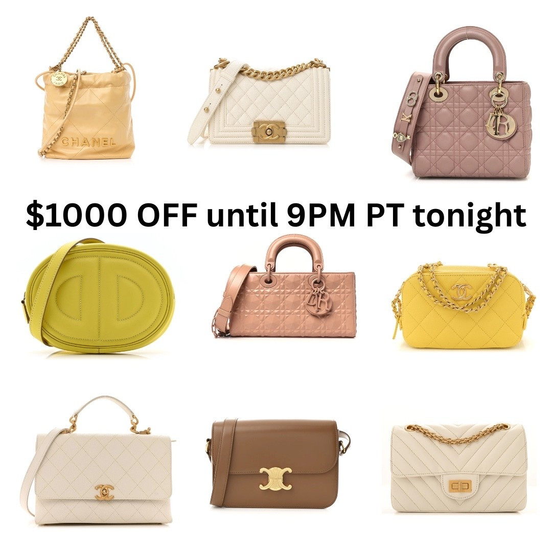 Crazy $1000 dollar off w code TGIF-1000 is only valid for a few hours!!

#LTKOver40 #LTKSaleAlert #LTKGiftGuide