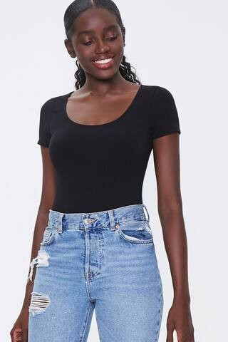 Ribbed Knit Bodysuit | Forever 21 (US)