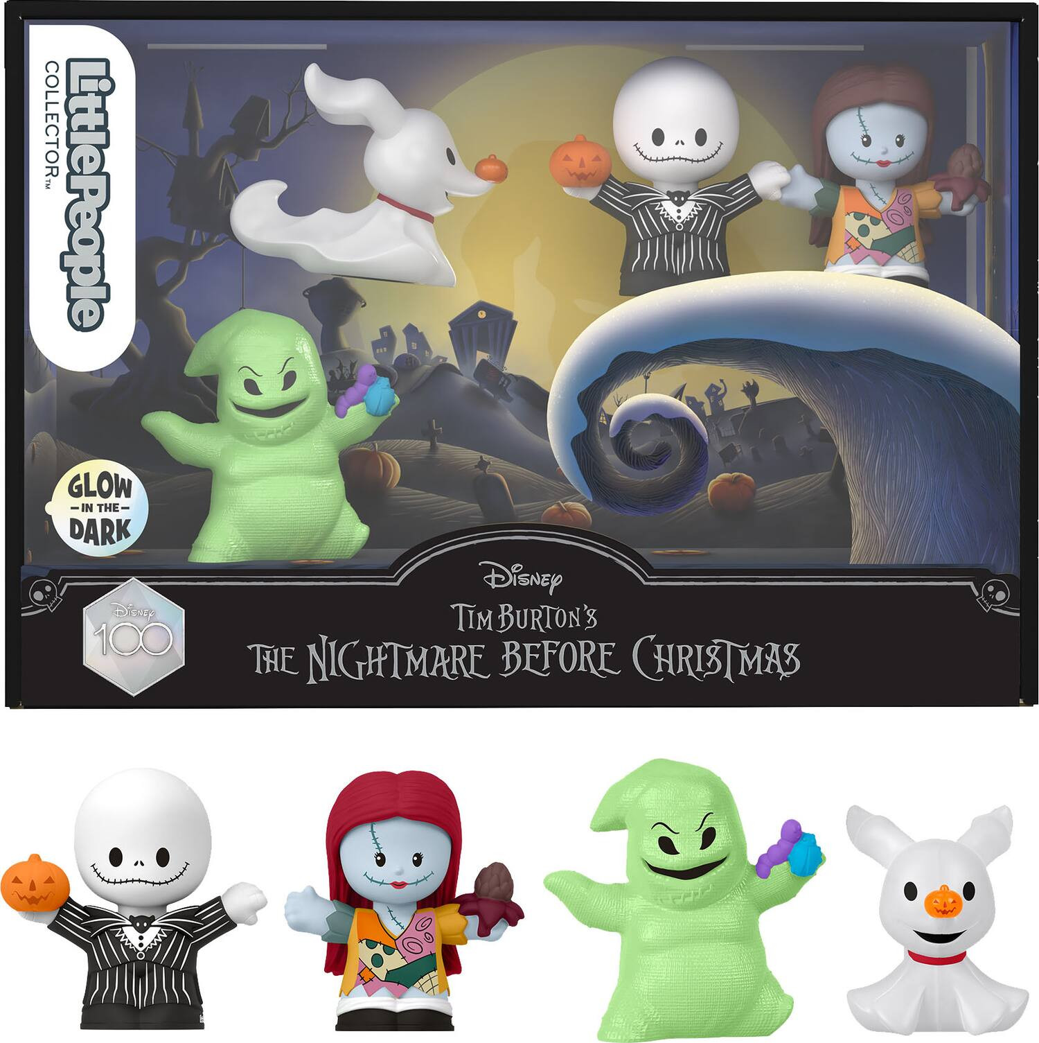 Fisher-Price Little People Disney The Nightmare Before Christmas Collectible Figures HNW96 - Best... | Best Buy U.S.
