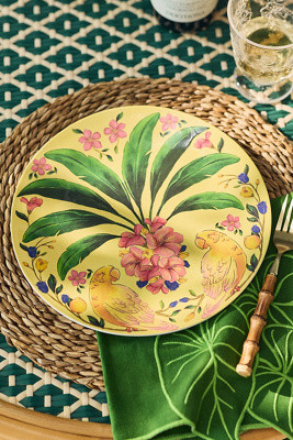 Farm Rio x Anthropologie Melamine Dinner Plates, Set of 4 | Anthropologie (US)