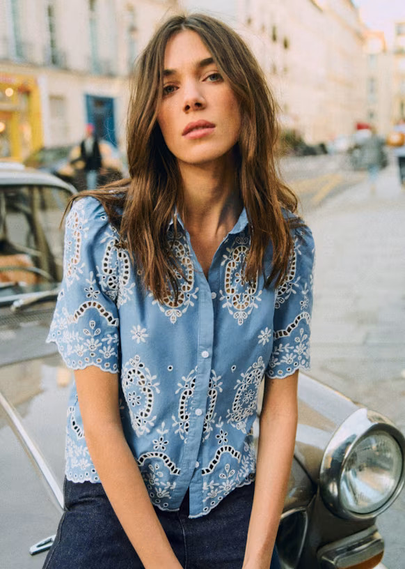 Elvira Blouse | Sezane Paris - US