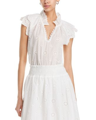 Ruffled Eyelet Top - 100% Exclusive | Bloomingdale's (US)