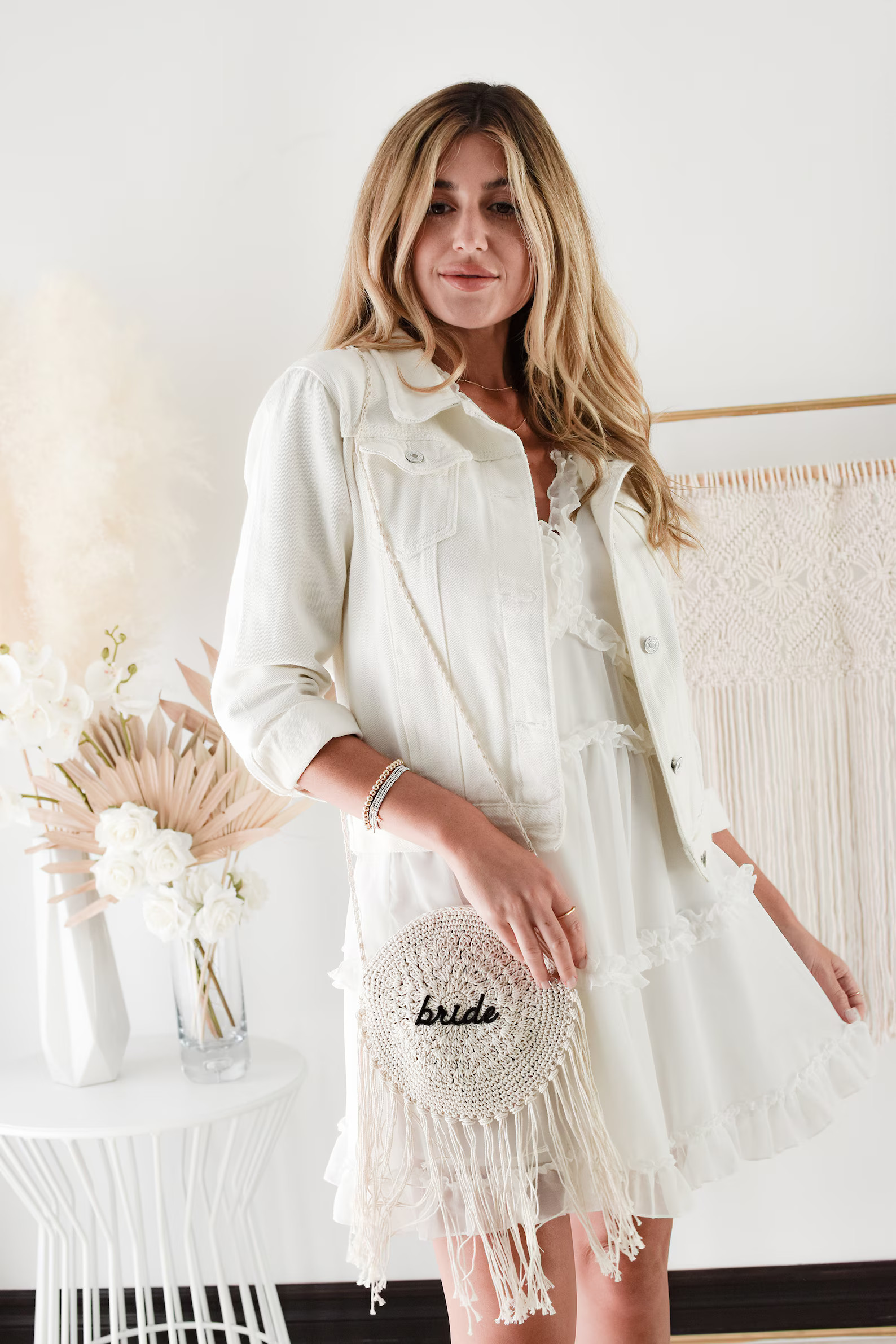 Bachelorette Party Gift Bridesmaid Bride Crochet Purse - Etsy | Etsy (US)