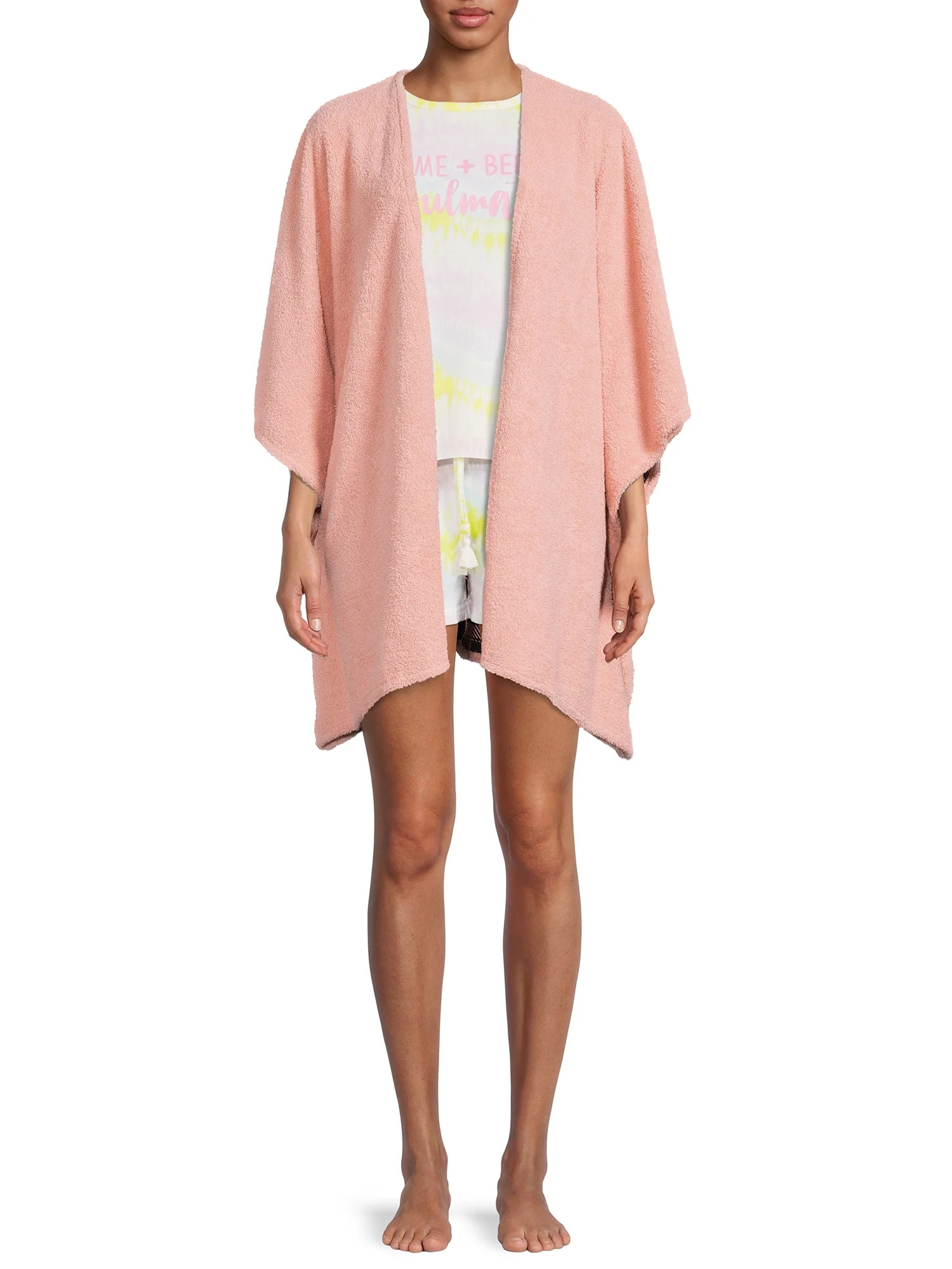 Love At First Sight Juniors’ Plush Teddy Sleep Poncho | Walmart (US)