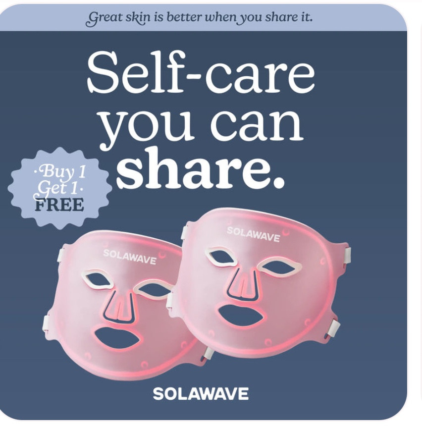 BOGO! One for you and gift the other! The 3-minute, upgraded version of our award-winning advanced Wrinkle Retreat Light Therapy Mask—redesigned for improved comfort, performance, and ease of use. This next-generation mask features 320 LEDs and four wavelengths—Amber, Red, Deep Red, and Near-Infrared—for deeper, more targeted benefits in just 3 minutes.

#LTKHoliday #LTKCyberWeek #LTKselfcare