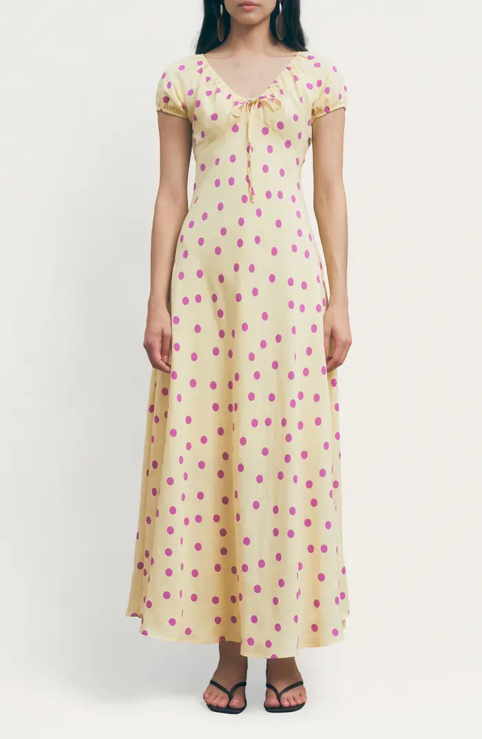 Natasha Polka Dot Maxi Dress | Nordstrom