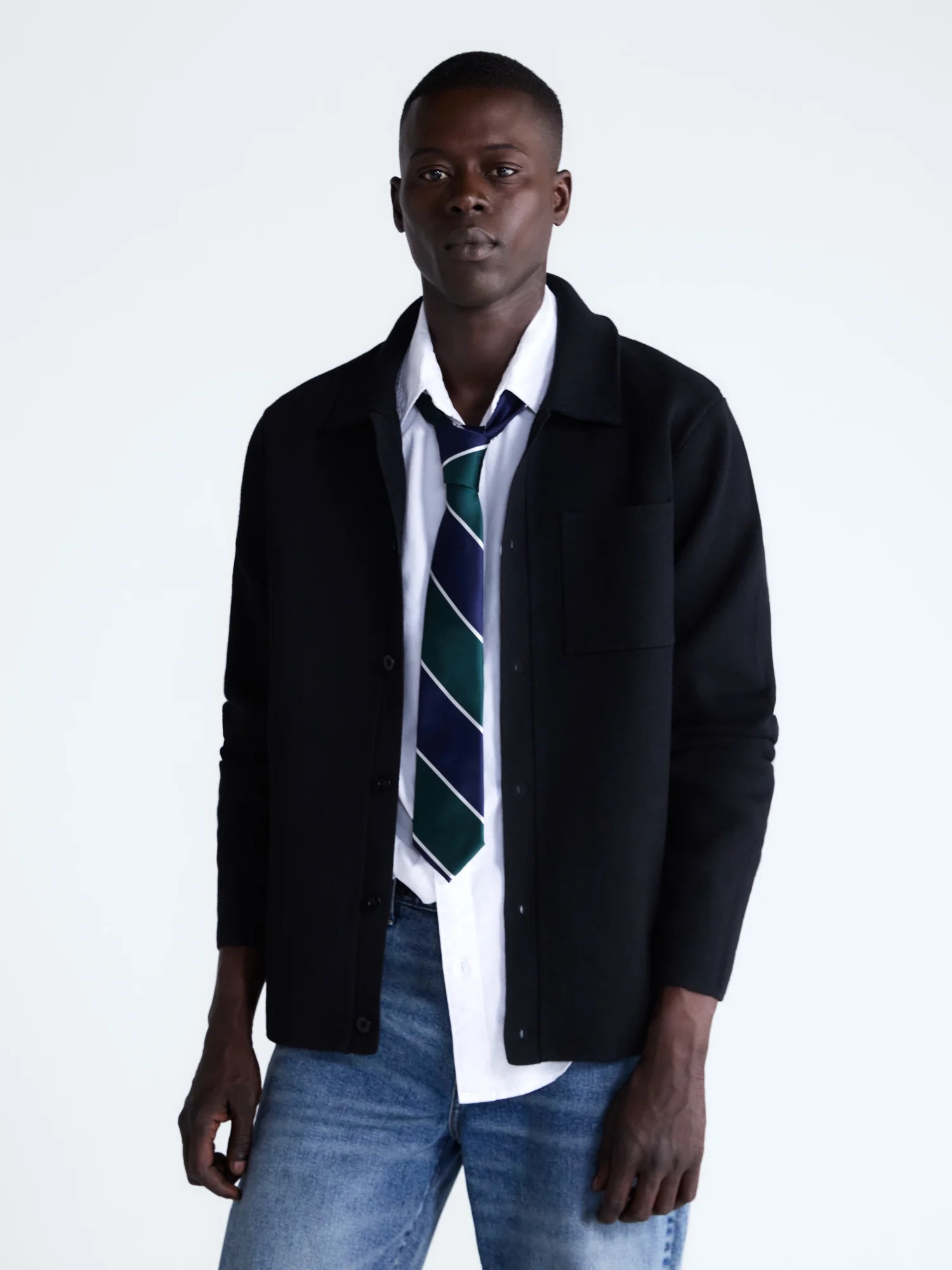Free Assembly Men's Cozy Yarn Cardigan Sweater with Long Sleeves, Sizes XS-3XL - Walmart.com | Walmart (US)