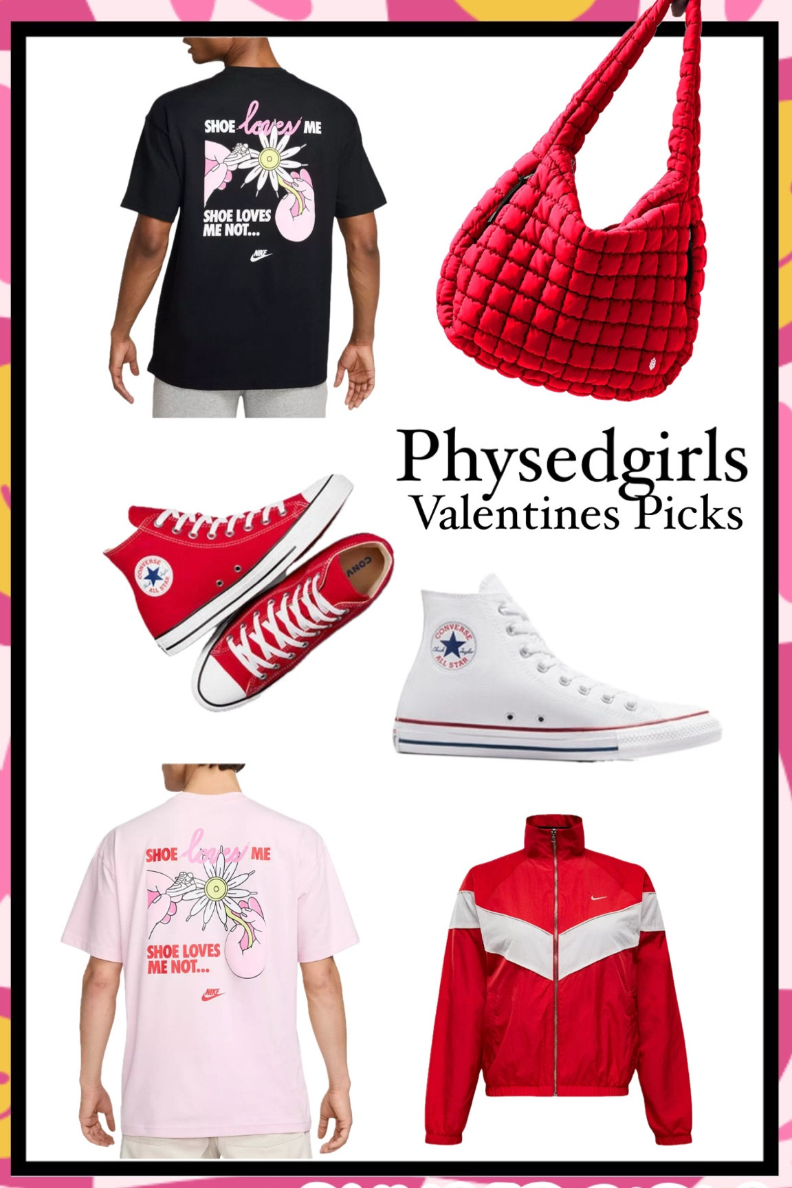 Valentines picks 

#athleisure #sporty #coolgjrl #physedgirls #athletic #valentinegift 

#LTKActive #LTKGiftGuide #LTKFindsUnder50