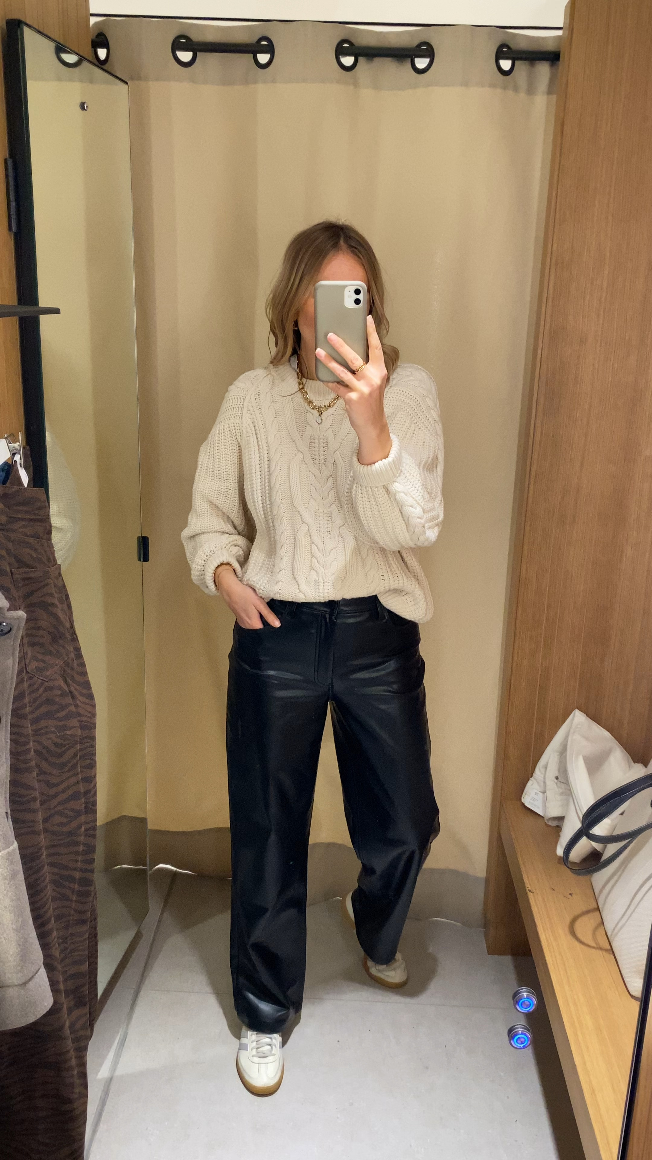 Everyday chic 
Warm, comfortable casual outfit 

The trousers are my fave Abercrombie ones wearing a 30 reg and the knit 100% cotton , wearing a large for a relaxed fit  

#LTKwinter #LTKuk #LTKgrwm
