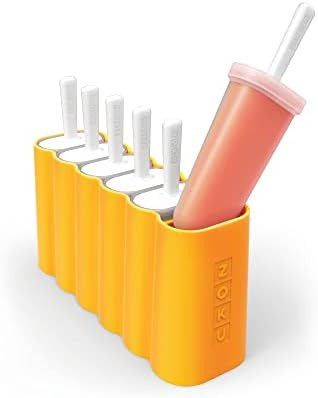 ZOKU Mod Pops, 6 Classic Popsicle Molds in One Compact Tray with Sticks and Drip Guards, Easy-Rel... | Amazon (CA)