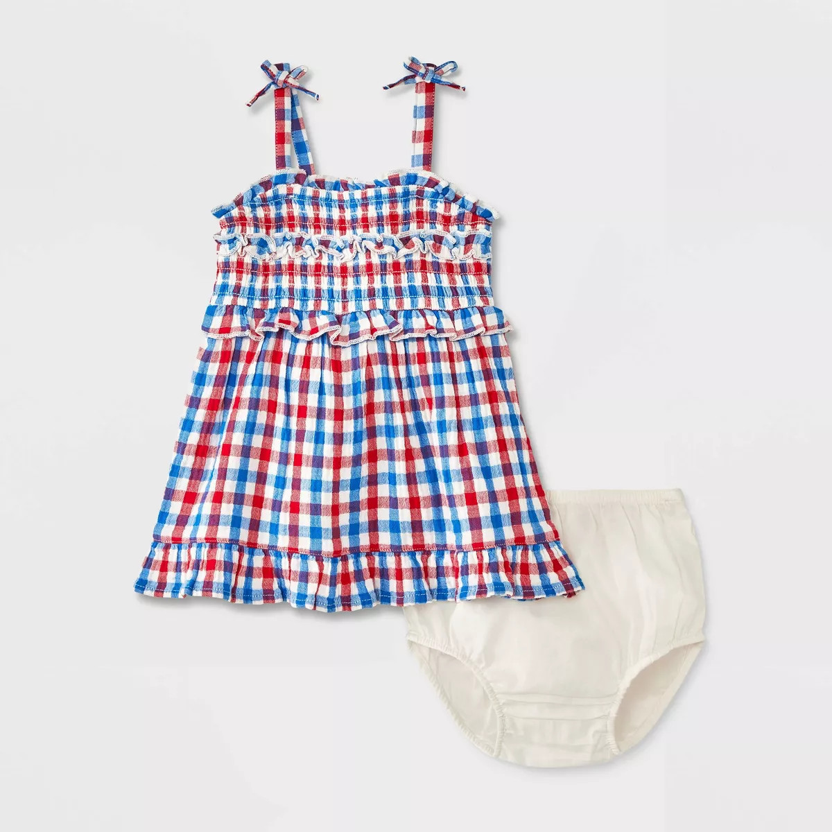 Baby Girls' Gingham Dress - Cat & Jack™ | Target