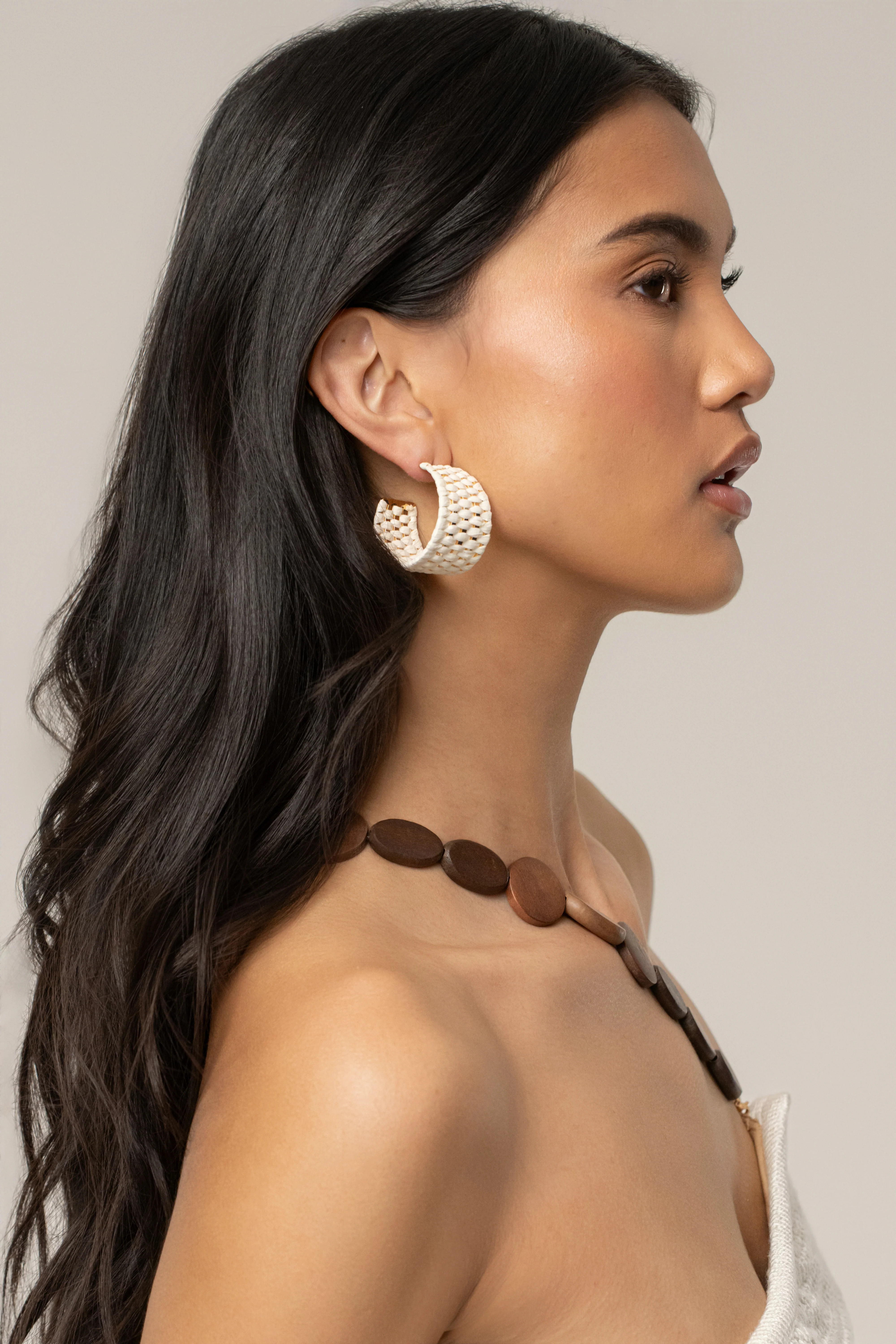 Ivory At Sea Earrings ONE SIZE | JLUXLABEL