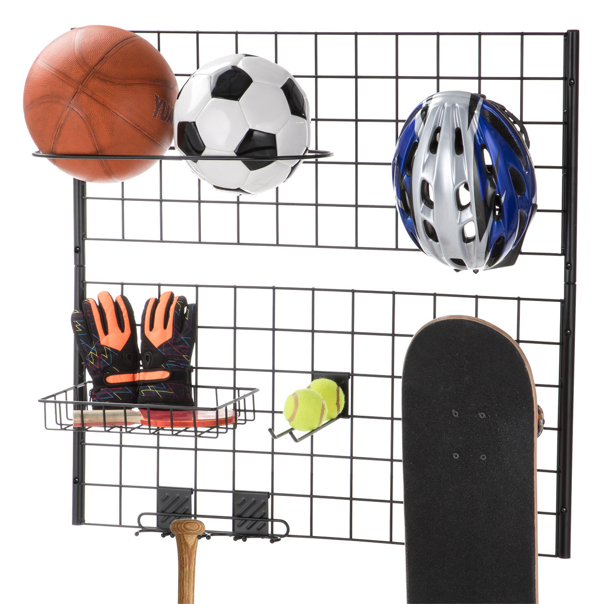 Heavy-Duty Wall Storage Grid | The Container Store