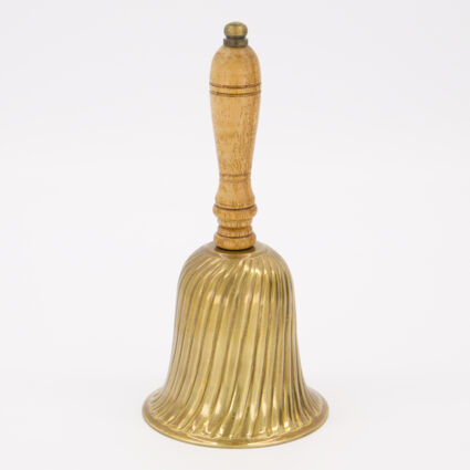 Antique Brass Bell 20cm | TK Maxx