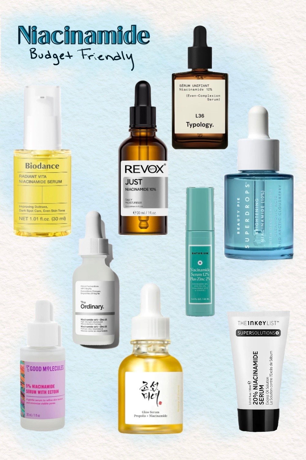 Budget friendly Niacinamide Serums that won’t break the bank

#LTKOver40 #LTKselfcare #LTKBeauty