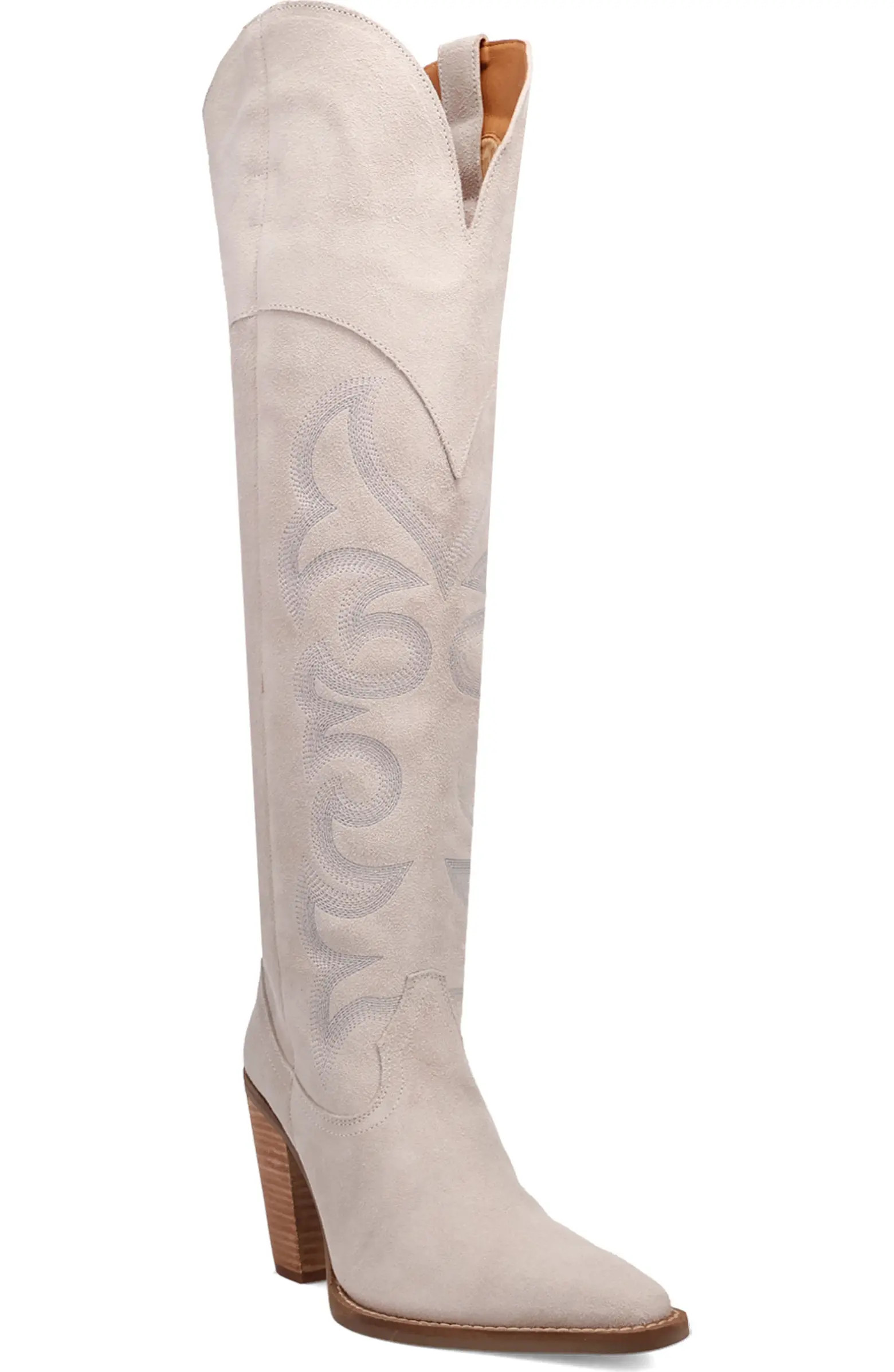Primadonna Pointed Toe Over the Knee Western Boot (Women) | Nordstrom