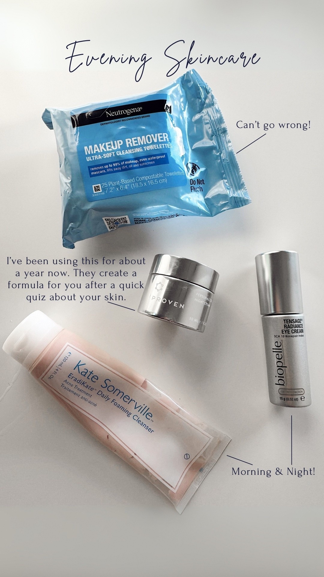 Evening skincare routine… super simple!

Night routine, pm routine, over 40 skincare, easy routine

#LTKOver40 #LTKBeauty