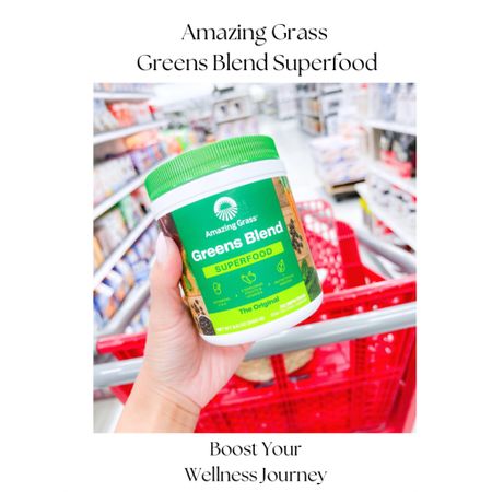 This Amazing Grass Greens Blend Superfood is packed with 14 high-quality greens, fruits, and veggies that support your digestive and immunity health. Certified organic and non-GMO! Simply mix the convenient powder into water or your favorite smoothie!  And let me tell you, it tastes absolutely amazing! It’s a super easy way to get the perfect boost of nutrients every day. #amazinggrass #target #targetrun #targetdeals #wellnessjourney #feelamazingeveryday 

#LTKfindsunder50 #LTKfamily #LTKfitness