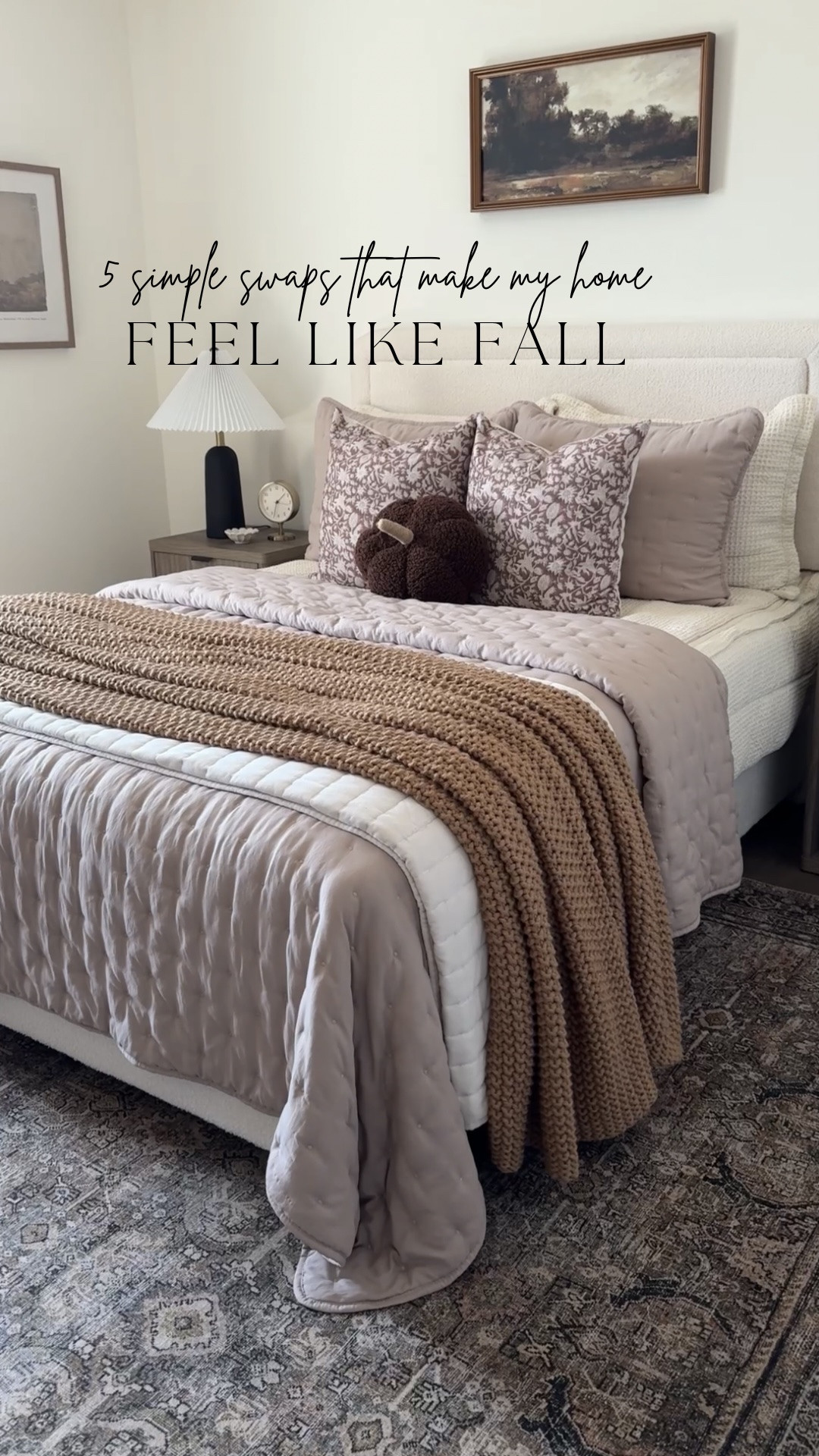 Simple swaps are all it takes to make home feel like fall 🍂 Warmer textiles, rich seasonal stems, a few pumpkins, deeper wood tones and fall scents are bringing those cozy seasonal layers into every room.

#LTKHome #LTKSeasonal