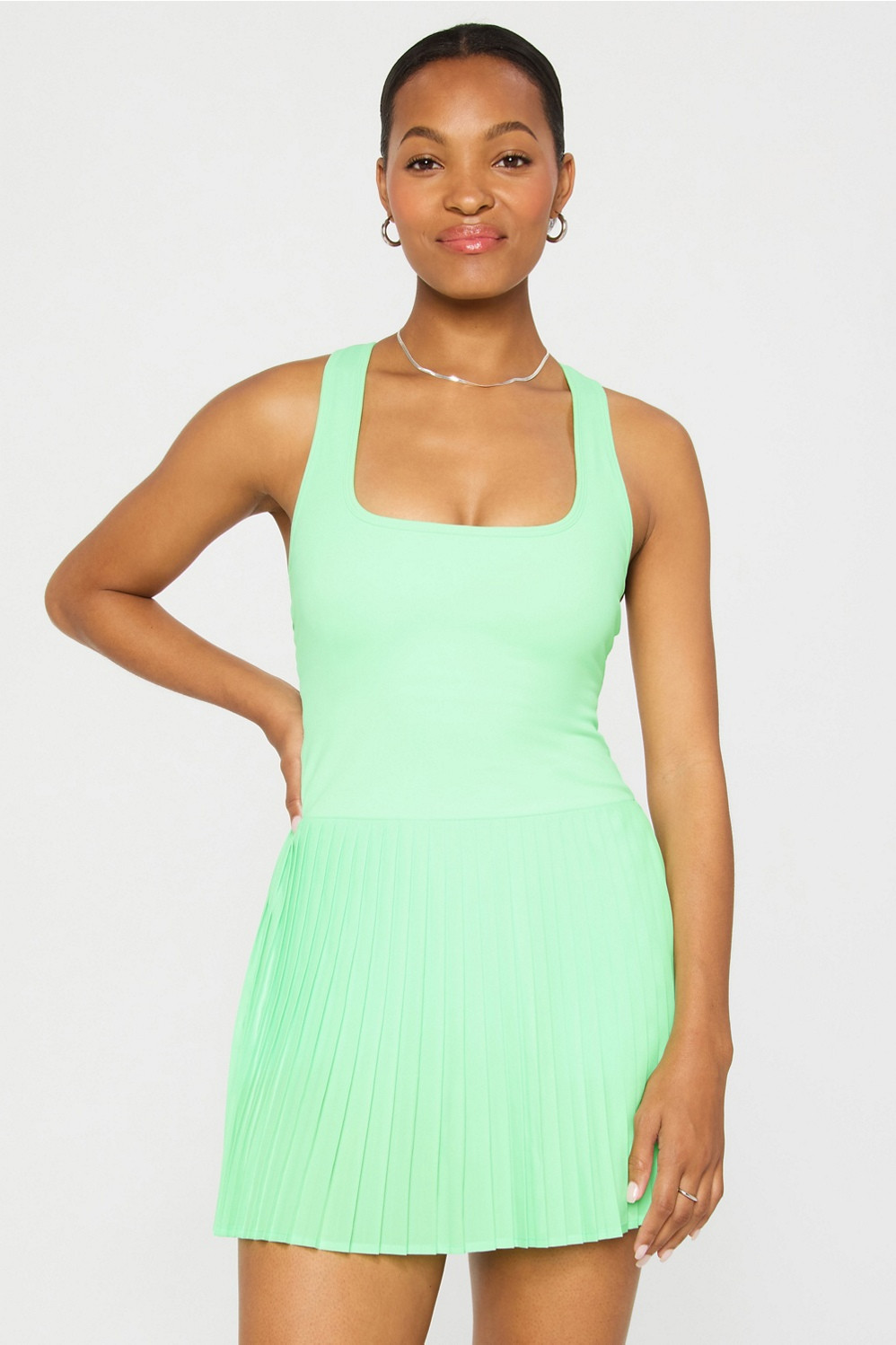 Hot Shot Pleated Dress Classic Mini | Fabletics
