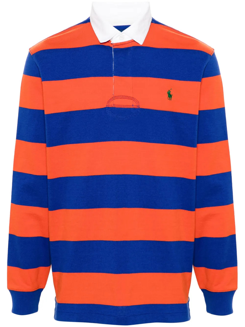Polo Ralph Lauren Camisa Polo Com Bordado Polo Pony | Laranja | FARFETCH BR | Farfetch (BR)