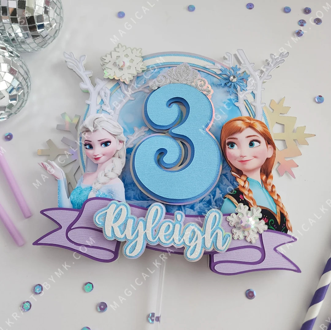 Arendelle OG Cake Topper: 3D customize - Etsy | Etsy (US)
