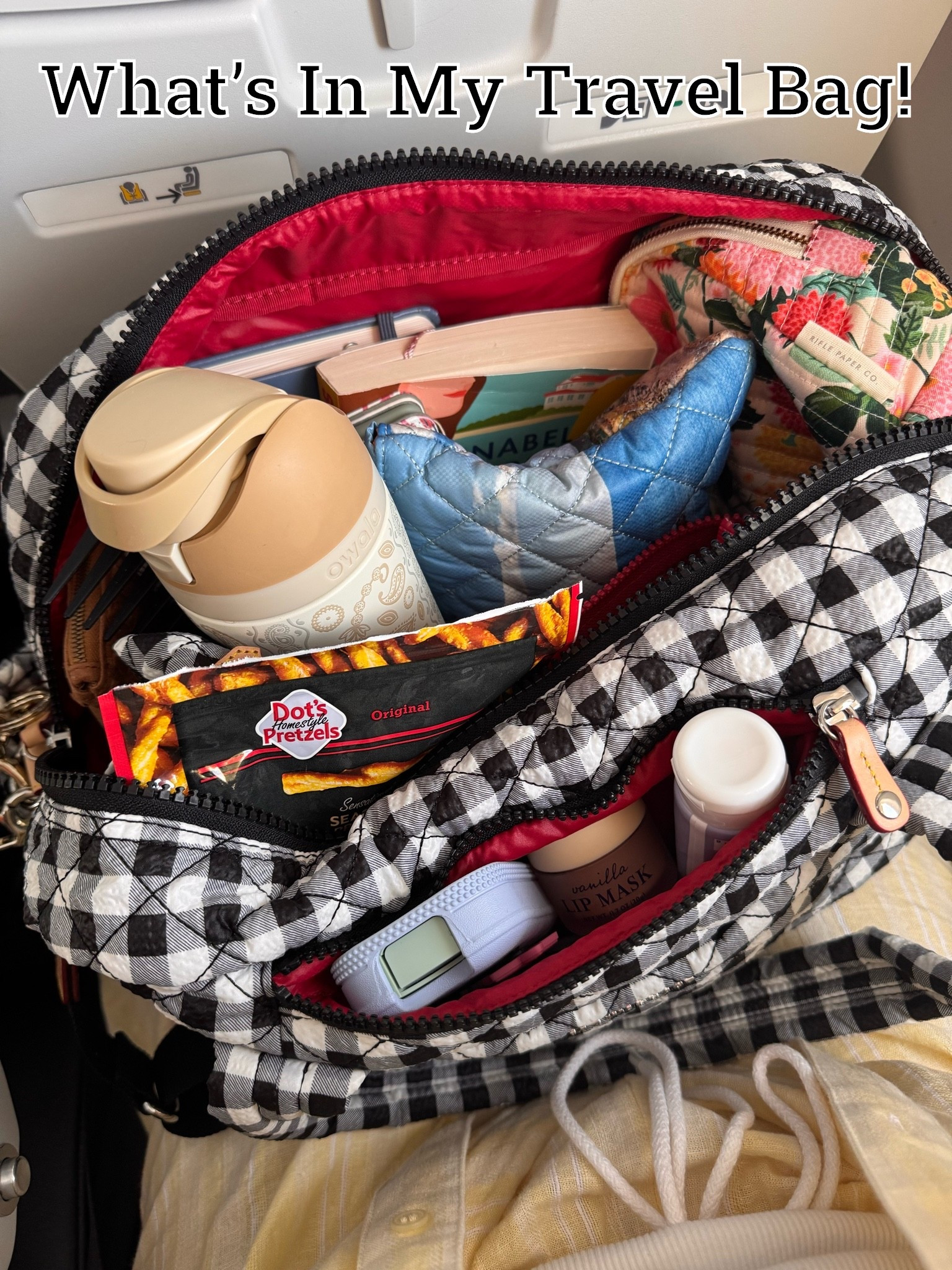 What’s In My Carry-on Bag: Personal Item Essentials | 4 hour flight | MZ Wallace Jimmy Deluxe Bag

#LTKdayinmylife #LTKOver40 #LTKTravel