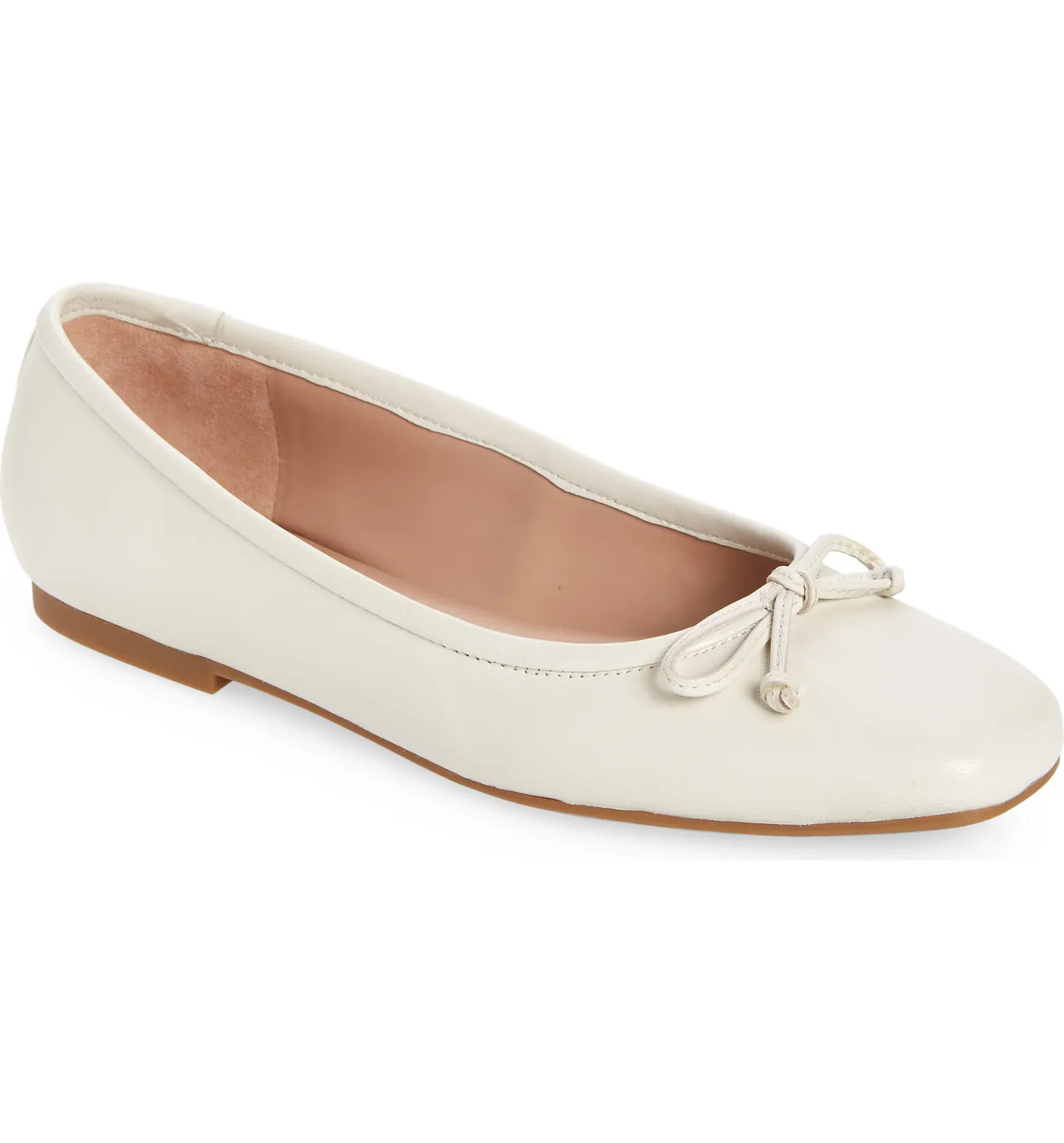Ashton Leather Flat (Women) | Nordstrom