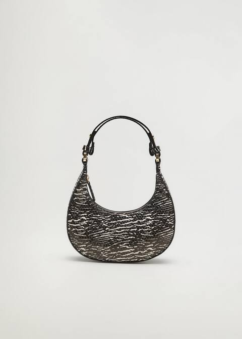 Runde Tasche in Kroko-Optik | MANGO (DE)