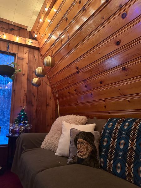 Step into my cozy Alaskan living room ✨ Every corner of my living room, from the coziness of my couch to the rustic charm of the wooden decor, is carefully curated to to match the coziness of my a frame cabin. Want to recreate this look? Links to shop these must-have pieces and transform your space into a cozy retreat are added below #HomeDecorGoals #Alaska #CabinLife #Aframe

#LTKstyletip #LTKSeasonal #LTKhome